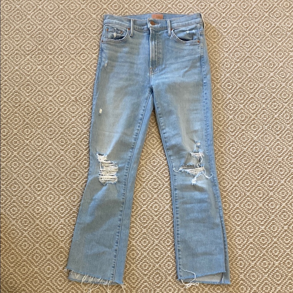 MOTHER Wide Leg Jeans